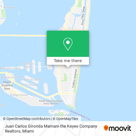 Juan Carlos Gironda Mamani-the Keyes Company Realtors map