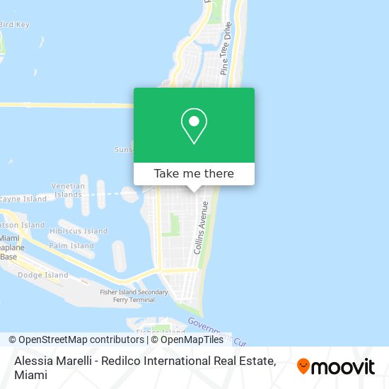 Alessia Marelli - Redilco International Real Estate map