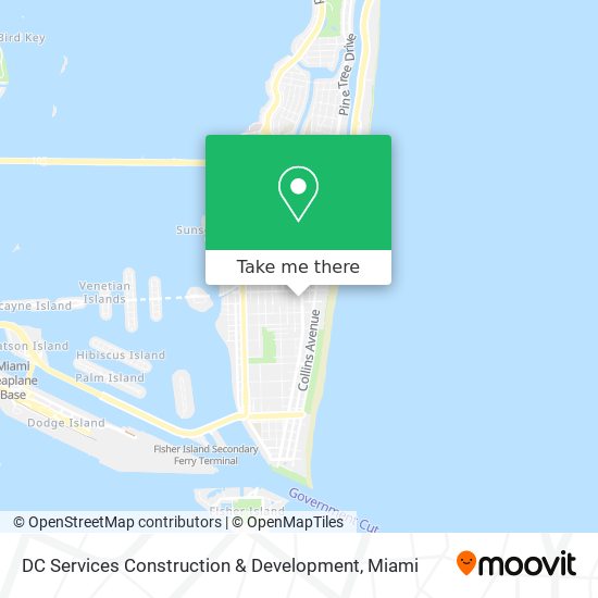 DC Services Construction & Development map