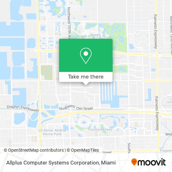 Allplus Computer Systems Corporation map