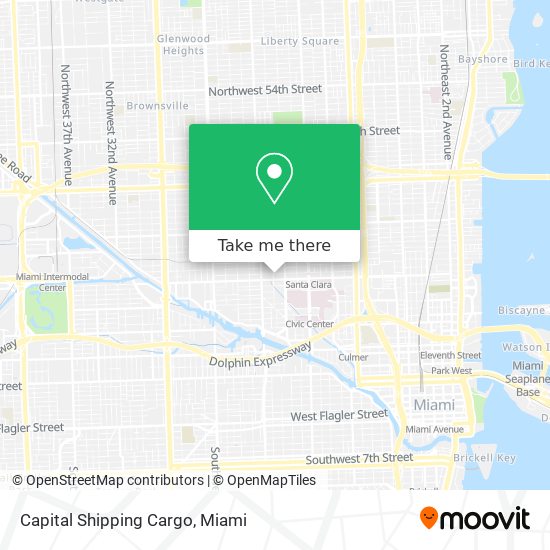 Capital Shipping Cargo map