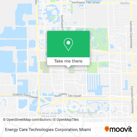 Mapa de Energy Care Technologies Corporation