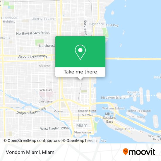 Vondom Miami map