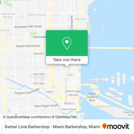 Barber Love Barbershop - Miami Barbershop map