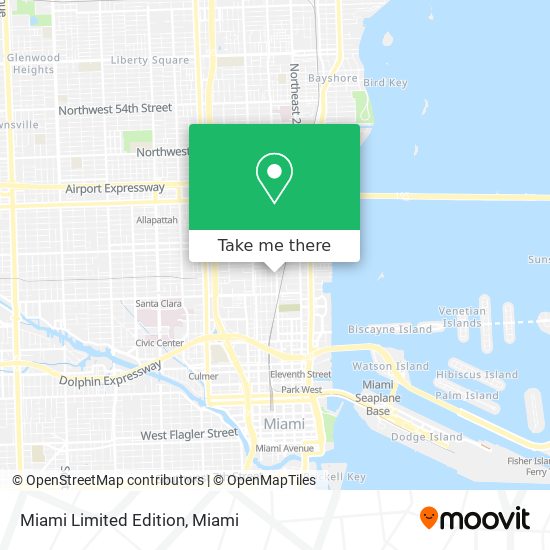 Mapa de Miami Limited Edition