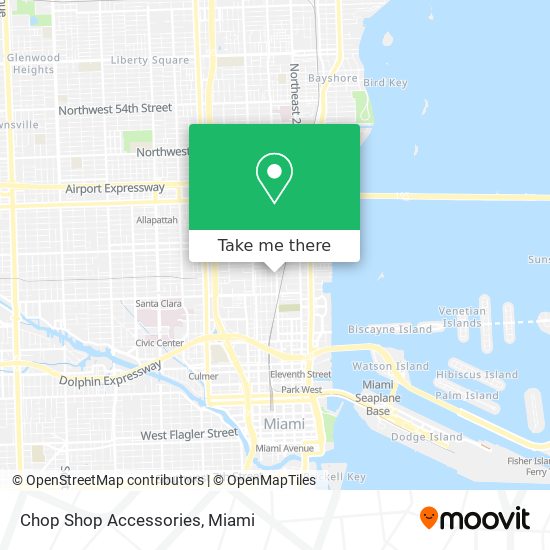 Chop Shop Accessories map