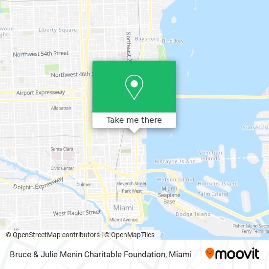 Mapa de Bruce & Julie Menin Charitable Foundation