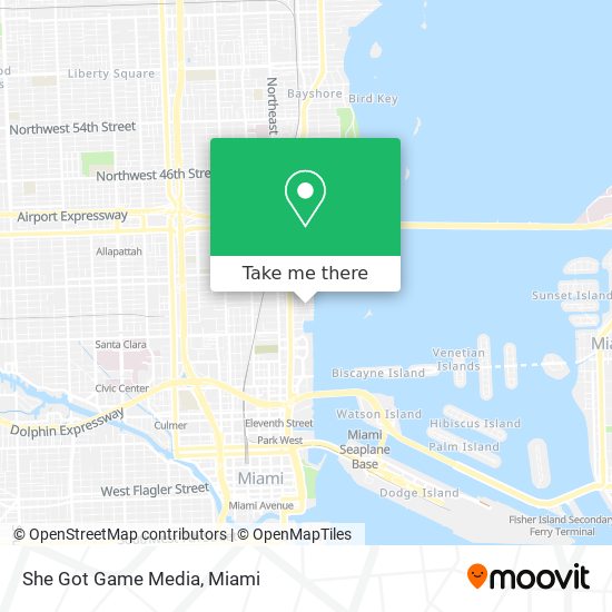 Mapa de She Got Game Media