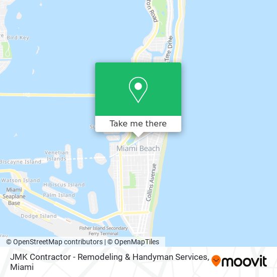 JMK Contractor - Remodeling & Handyman Services map