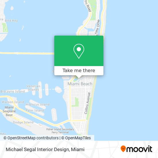 Michael Segal Interior Design map