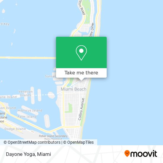 Dayone Yoga map