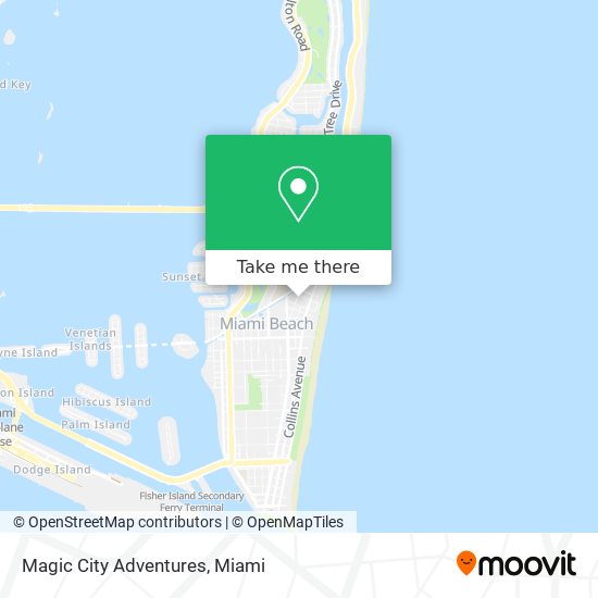 Magic City Adventures map