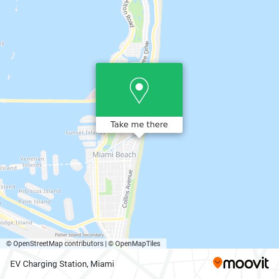 Mapa de EV Charging Station