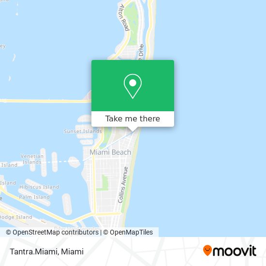 Mapa de Tantra.Miami