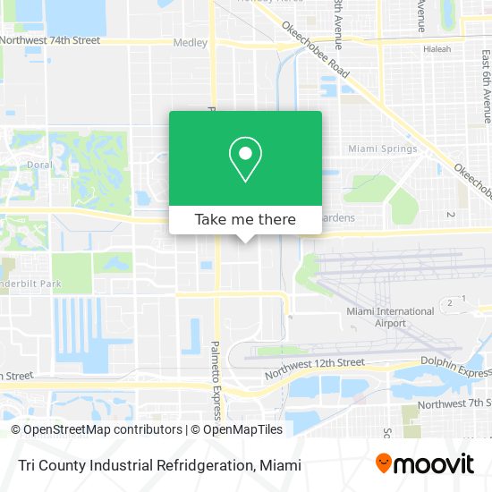 Mapa de Tri County Industrial Refridgeration