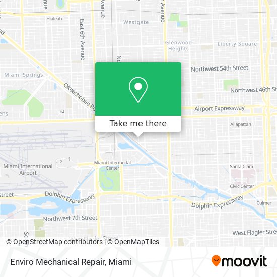 Enviro Mechanical Repair map