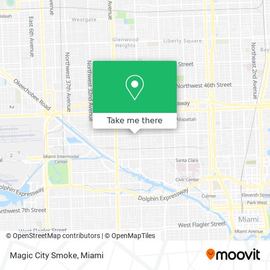 Mapa de Magic City Smoke