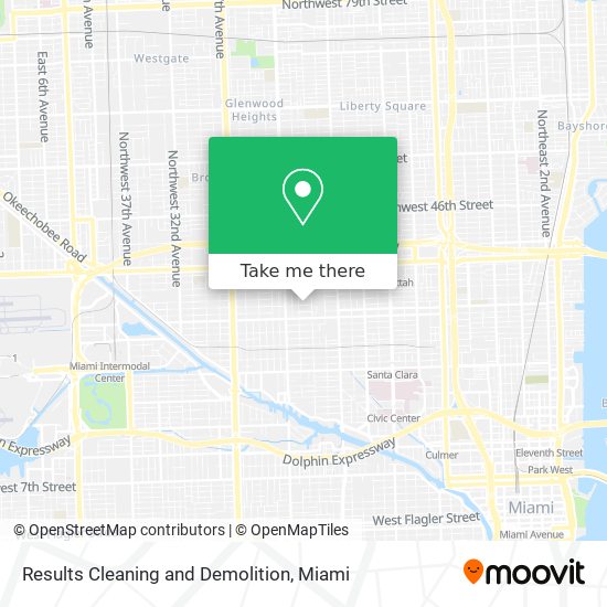 Mapa de Results Cleaning and Demolition