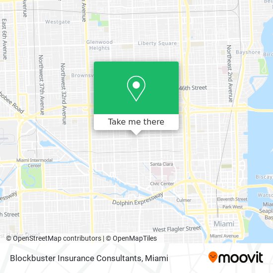 Blockbuster Insurance Consultants map