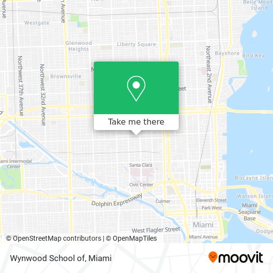 Mapa de Wynwood School of