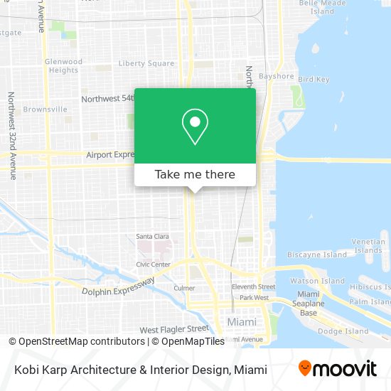 Mapa de Kobi Karp Architecture & Interior Design