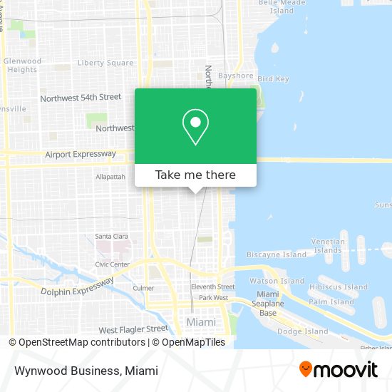 Mapa de Wynwood Business