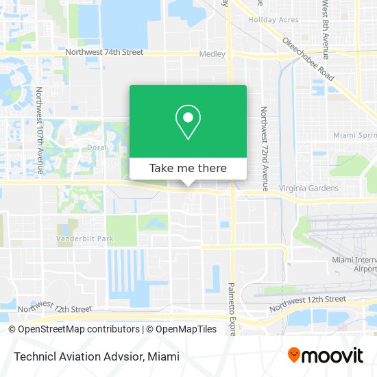 Technicl Aviation Advsior map