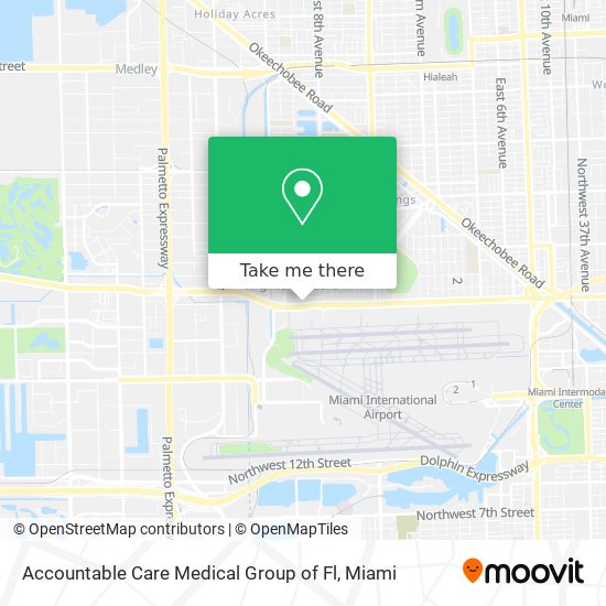 Mapa de Accountable Care Medical Group of Fl