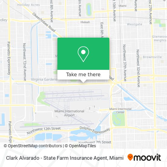 Clark Alvarado - State Farm Insurance Agent map