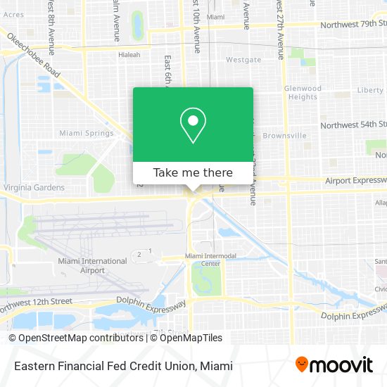 Mapa de Eastern Financial Fed Credit Union