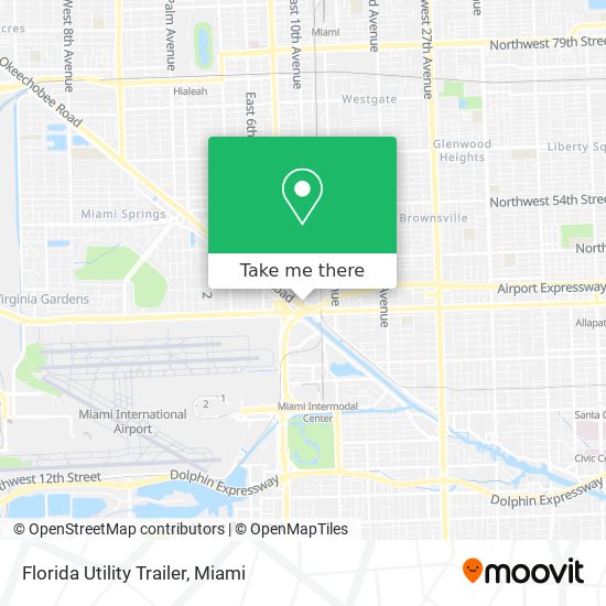 Mapa de Florida Utility Trailer