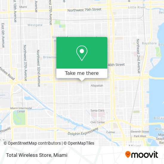 Total Wireless Store map