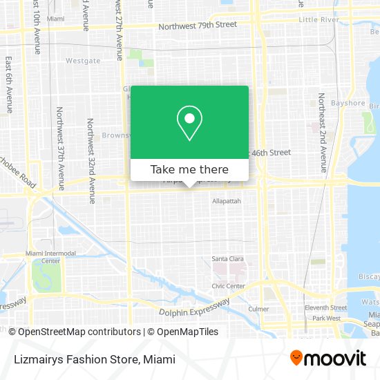 Mapa de Lizmairys Fashion Store