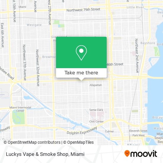 Luckys Vape & Smoke Shop map