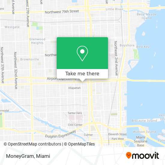 MoneyGram map