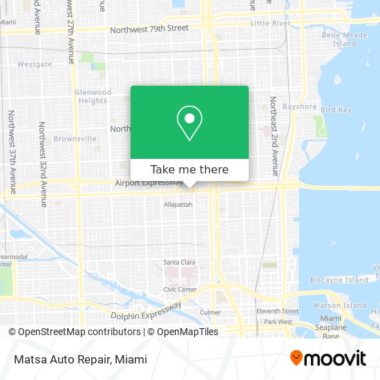 Mapa de Matsa Auto Repair