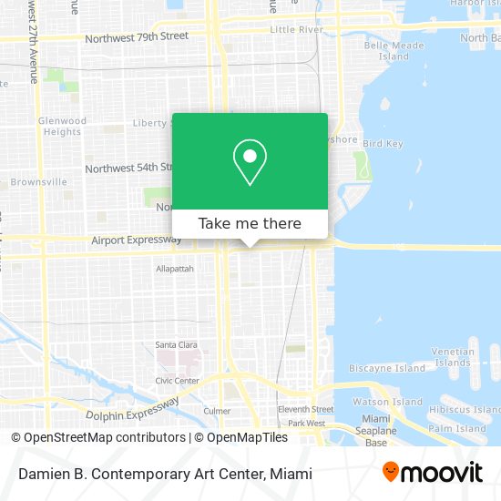 Damien B. Contemporary Art Center map