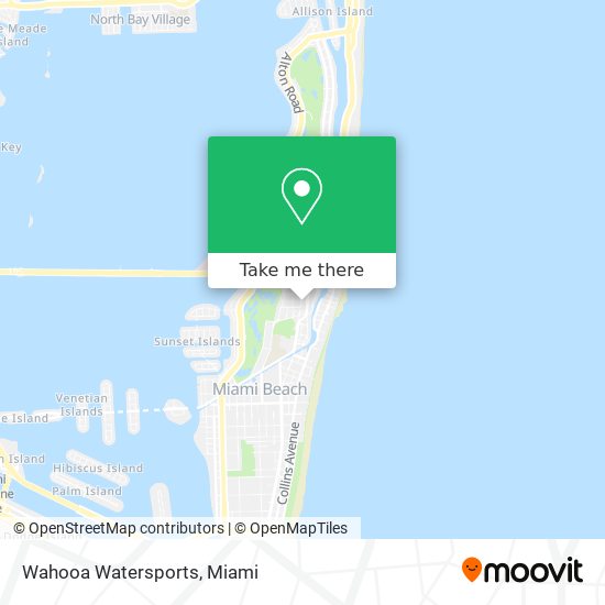 Wahooa Watersports map