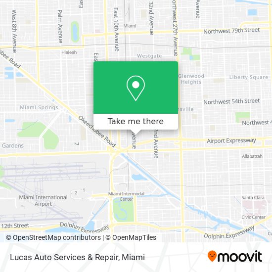 Lucas Auto Services & Repair map