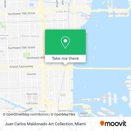 Juan Carlos Maldonado Art Collection map