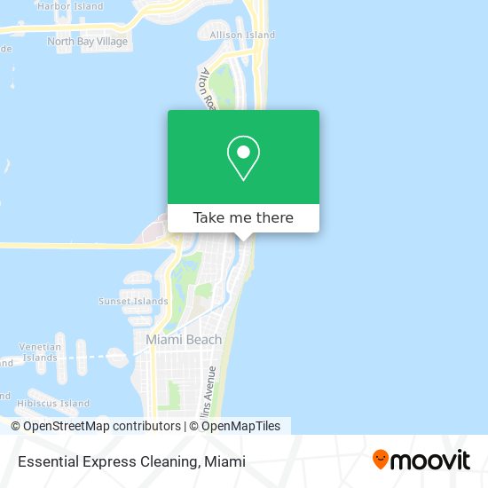 Mapa de Essential Express Cleaning
