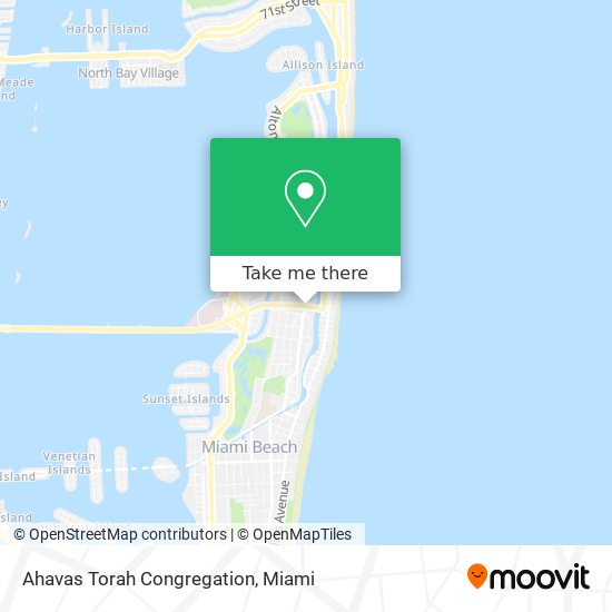 Ahavas Torah Congregation map