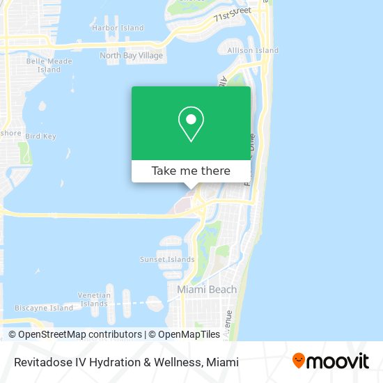 Revitadose IV Hydration & Wellness map