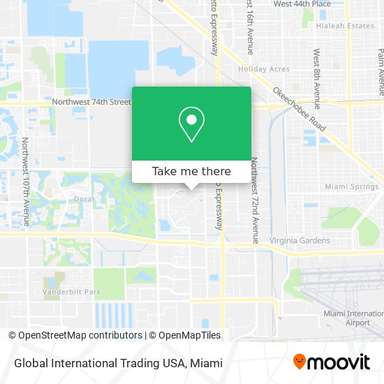 Mapa de Global International Trading USA