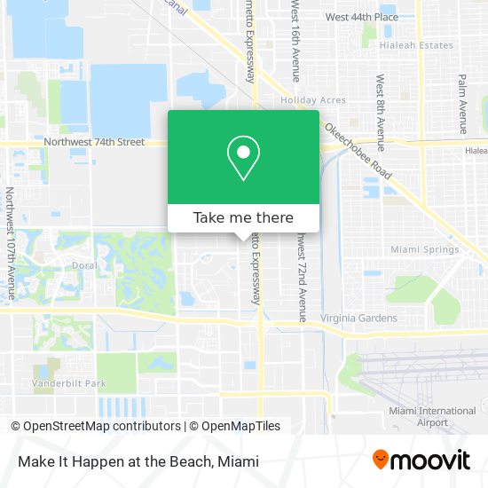 Mapa de Make It Happen at the Beach