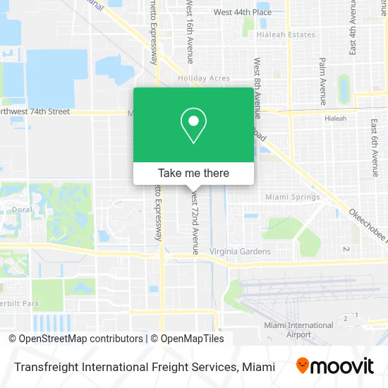 Transfreight International Freight Services map