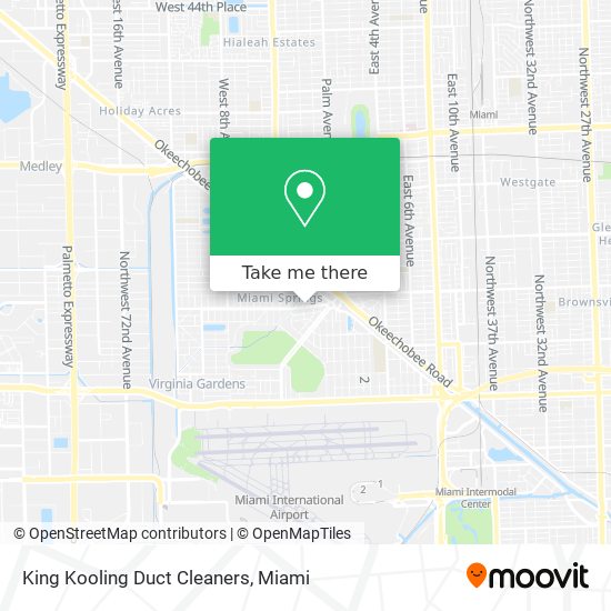 King Kooling Duct Cleaners map