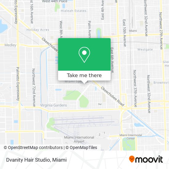 Dvanity Hair Studio map