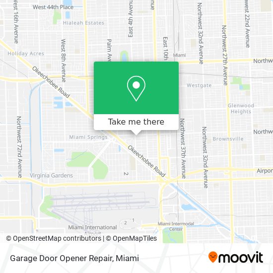 Mapa de Garage Door Opener Repair