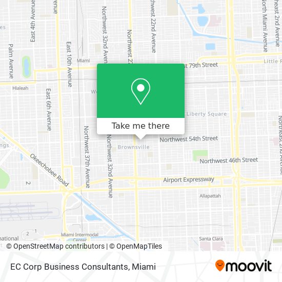 EC Corp Business Consultants map